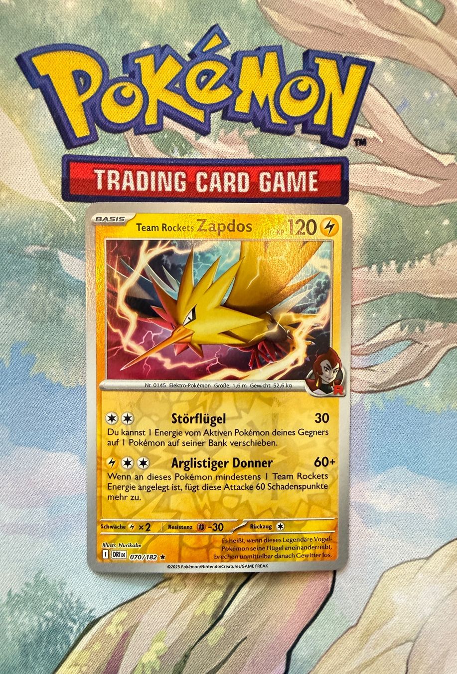 Cartoline: Zapdos Team Rocket Reverse Holo Ewige Rivalen 070/182 – Nuovo (secondo la descrizione) da Sempach venduto da R-G