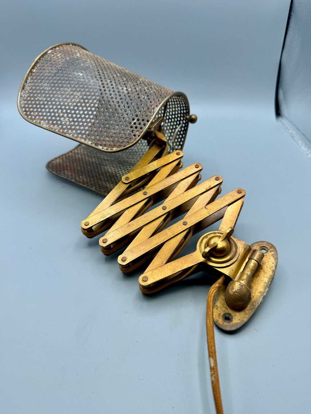 Lampen: Alte Scherenlampe G.Emmisberger Basel – Gebraucht aus Ueberstorf von Brocandi 7