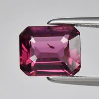 100% Echt! 1.65ct Natur Rhodolith unbehandelt Naturedelstein