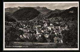 Eptingen, Ortsansicht aus der Vogelschau