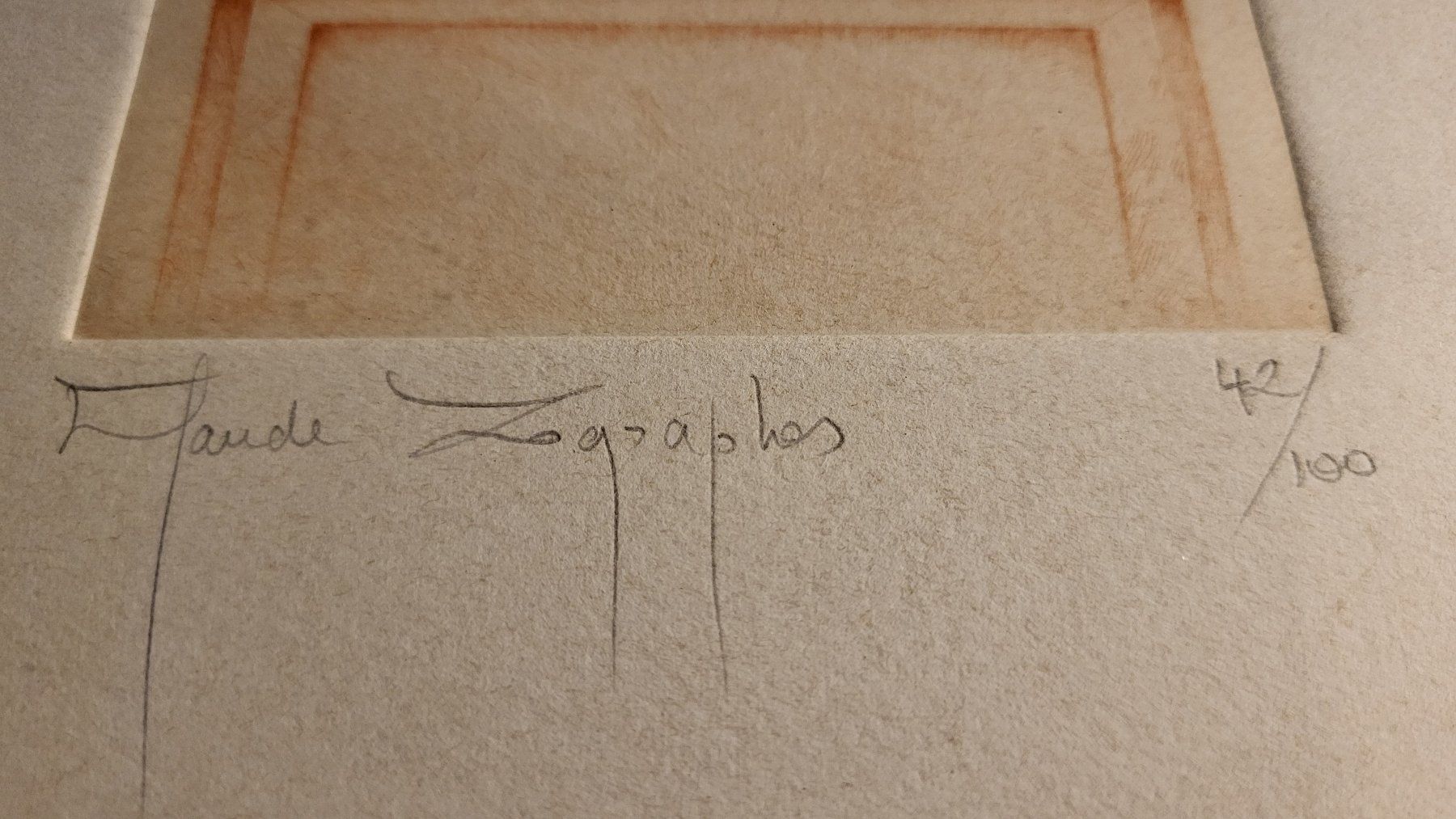 Dipinti: Radierung "I" ZOGRAPHOS CLAUDE – Usato da Basel venduto da spinne02 7