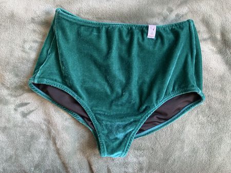 Bas pole dance velours vert 💚 Ugo Dance - S