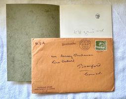 Hermann Hesse Heft - Doppelt signiert! Rarität!