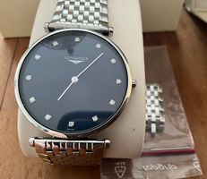 Longines La Grande Classique, Full Set, mit Diamanten, 36 mm