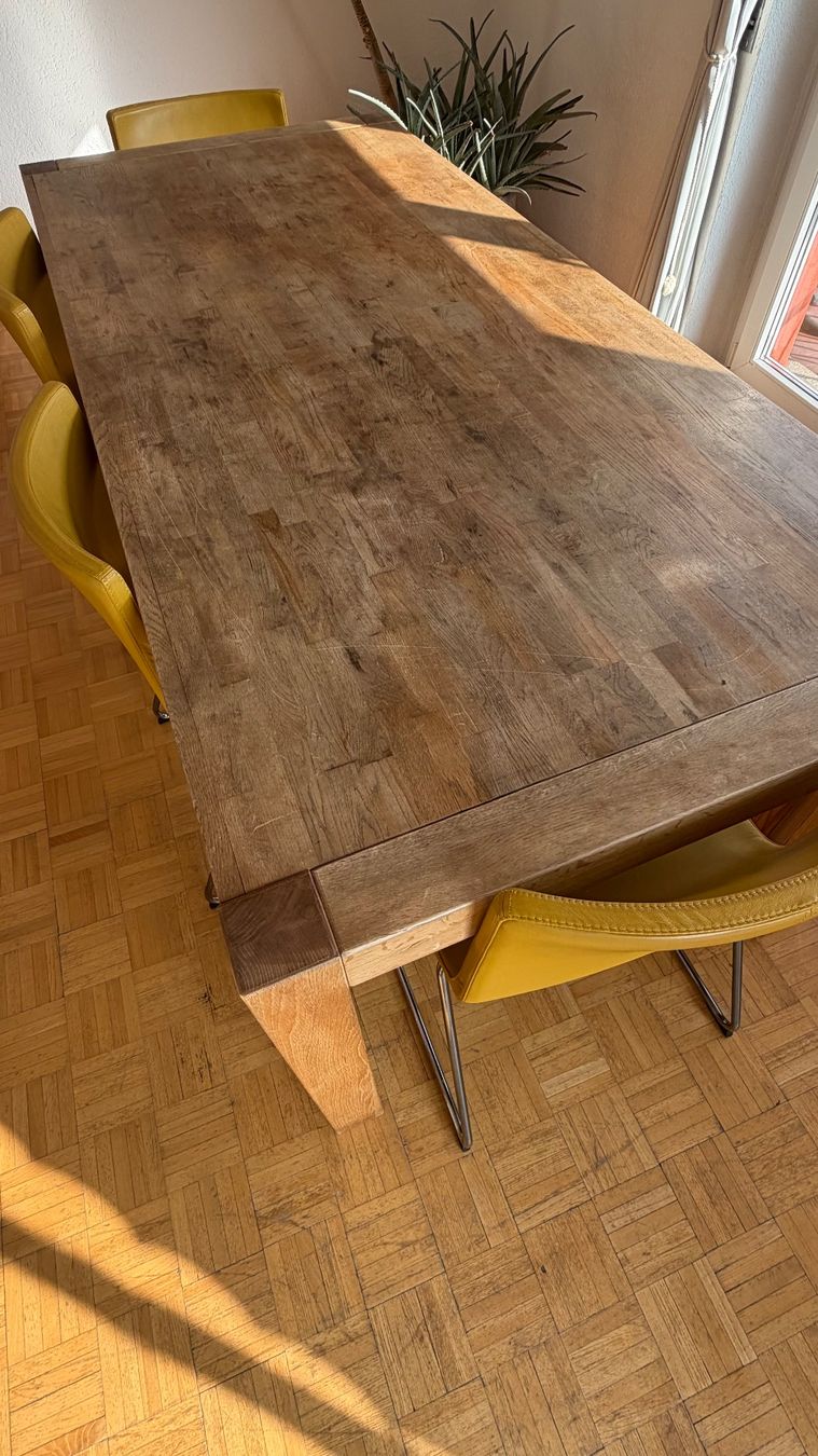 Tische: Dining Table in Wood + Bench! – Gebraucht aus Lugano von bad_2t9b 5
