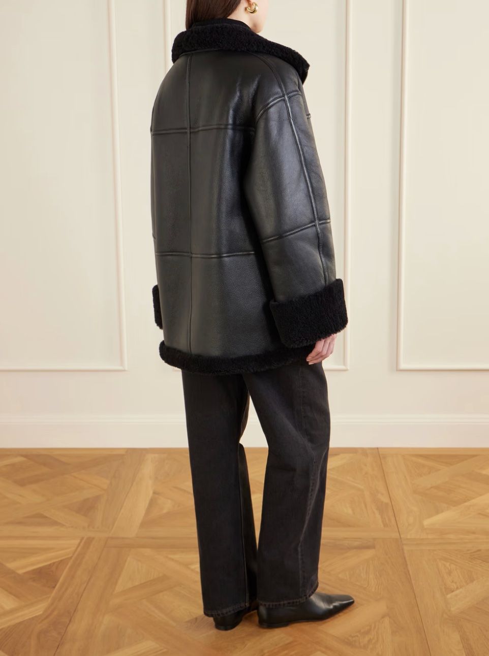 Totême Giacche: Coole TOTEME Jacke aus Shearling – Usato da Zürich venduto da fabienne1234 1
