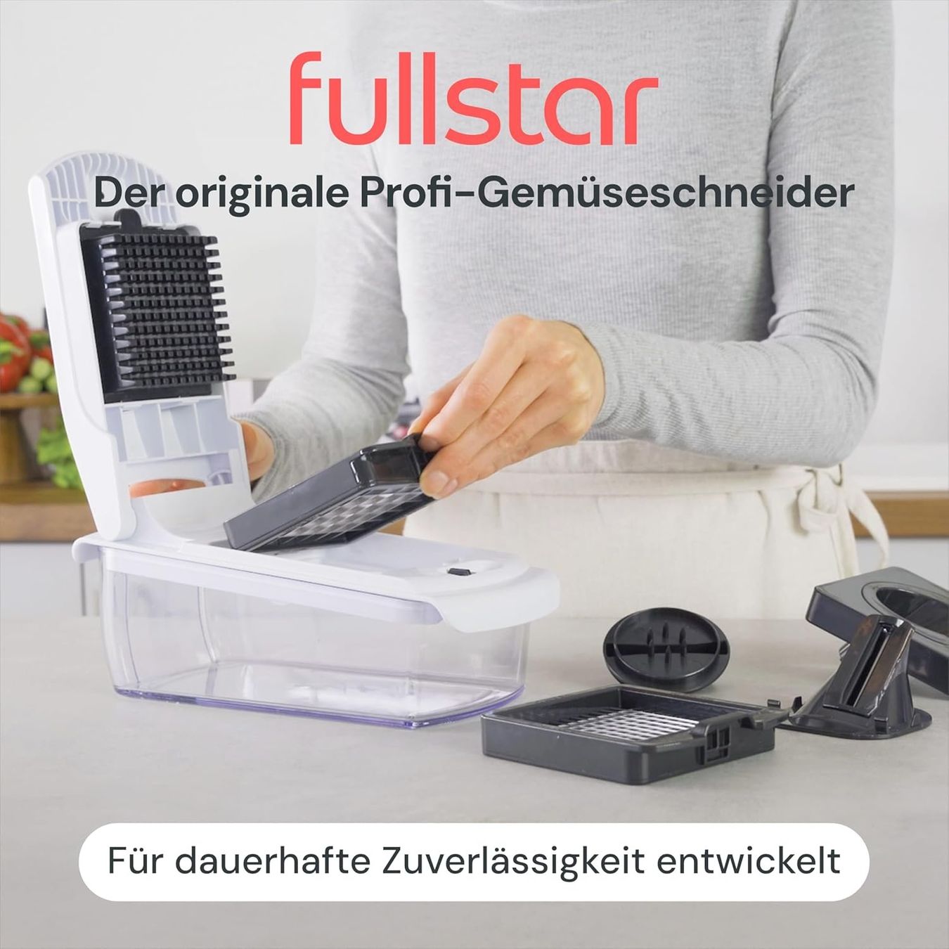 Elettrodomestici da cucina: Gemüseschneider 10-in-1 mit Auffangbehälter – Nuovo e nell'imballaggio originale da St. Gallen venduto da sch_zsz7 2