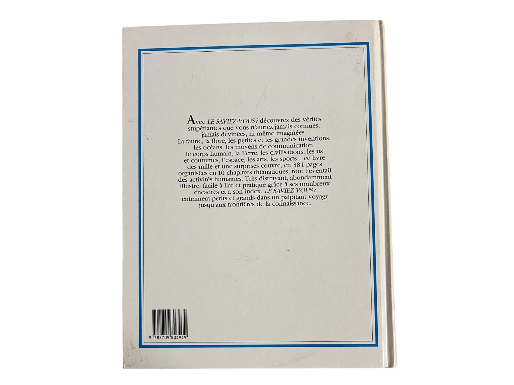 Libri: Livre 'Le Saviez-Vous' – Usato da Apples venduto da the_7jtf 1
