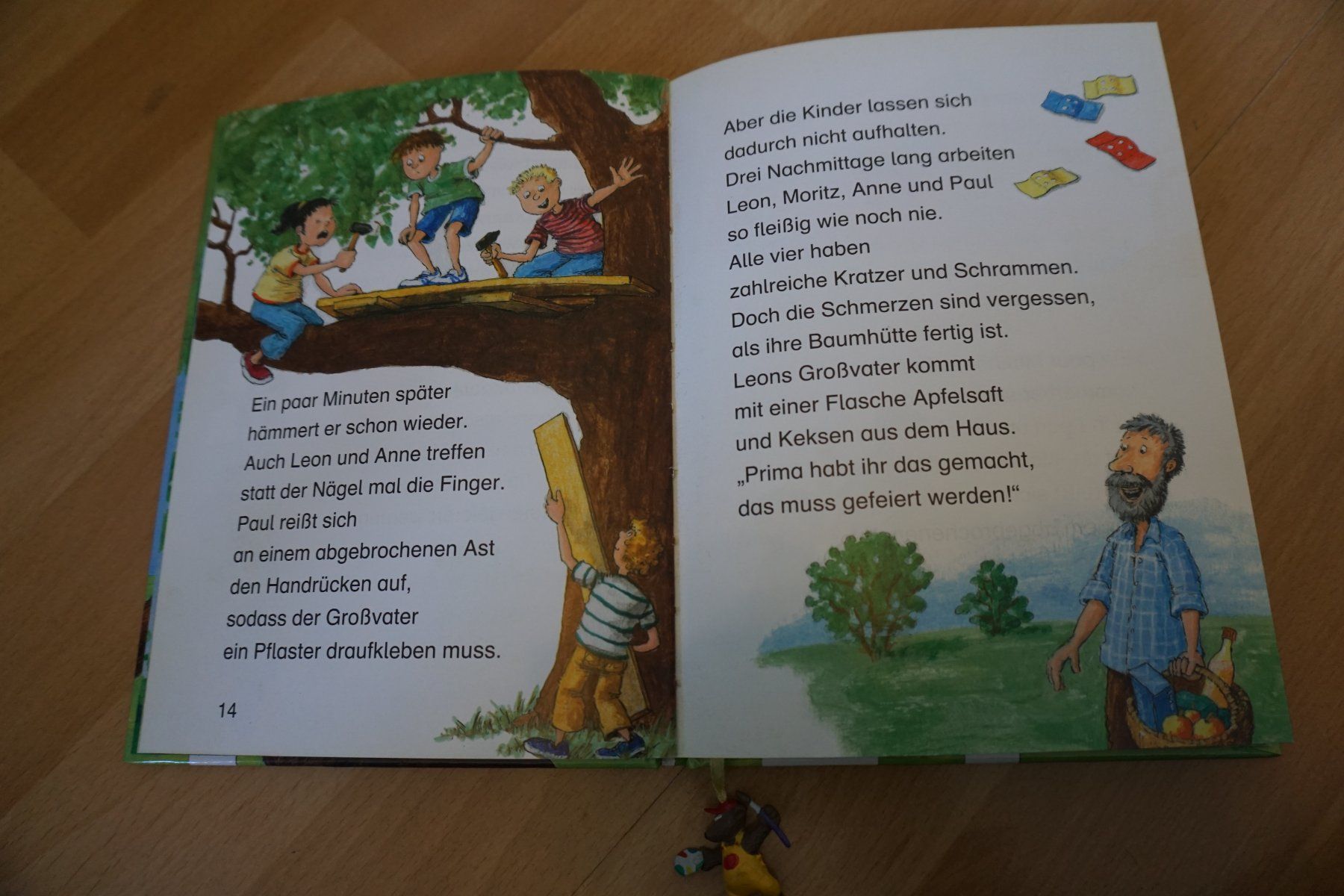 Bücher: Lesebuch Spannende Baumhausgeschichten – Gebraucht aus Zürich von einalemjena 2