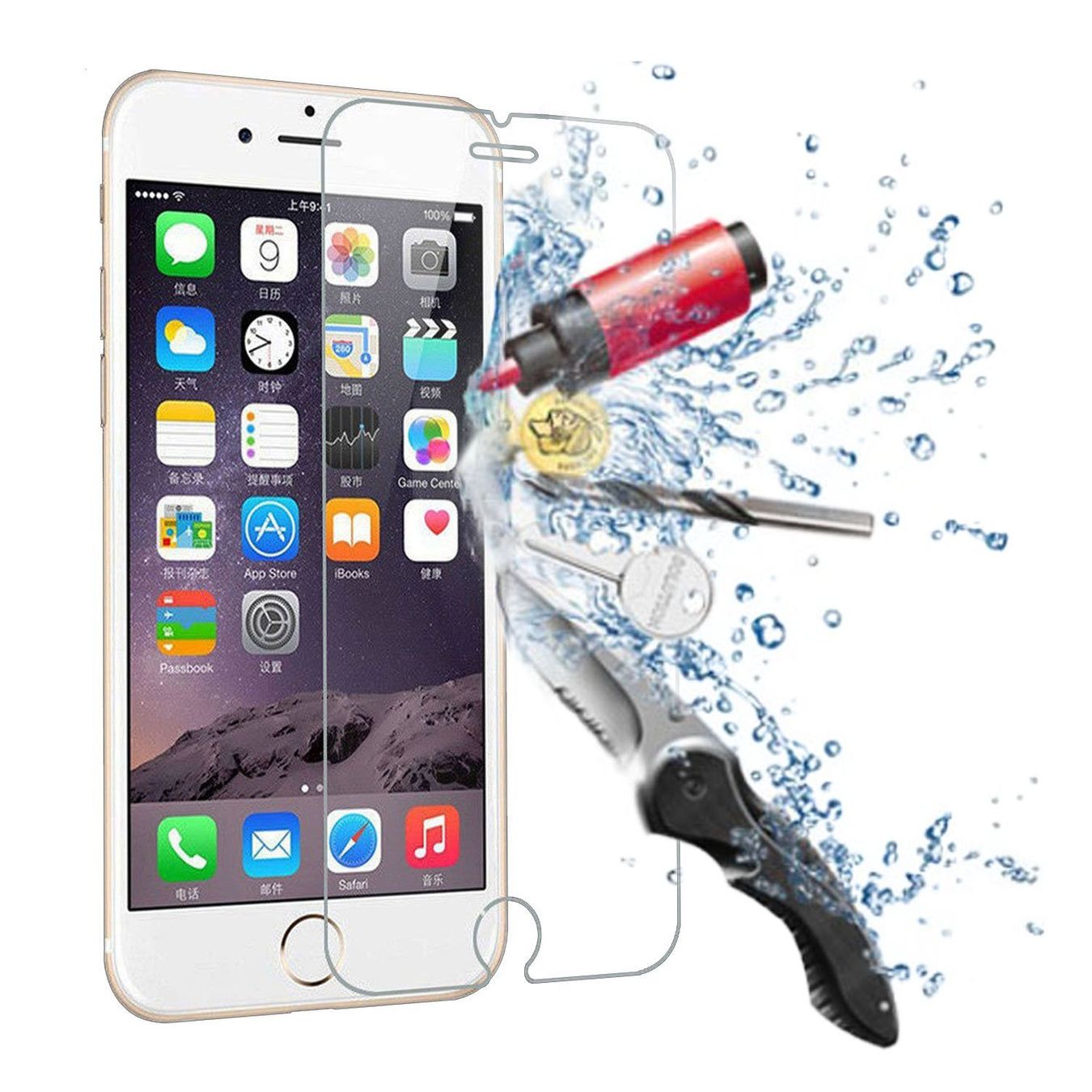 Cover & Protezioni schermo: iPhone 6 / 6s Panzerglas Schutzglas DISPLAY Glas Verre Écran – Nuovo e nell'imballaggio originale da Volketswil venduto da coverandmore 1