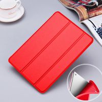 Etui à rabat iPad mini 6 2024 anti choc  smartcase - Rouge