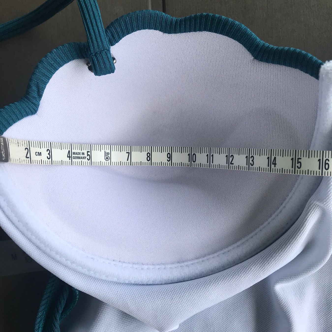 Costumi da bagno & Bikini: Badekleid Petrol Feinripp, Gr. M – Nuovo (secondo la descrizione) da Ebnat-Kappel venduto da Molton 4