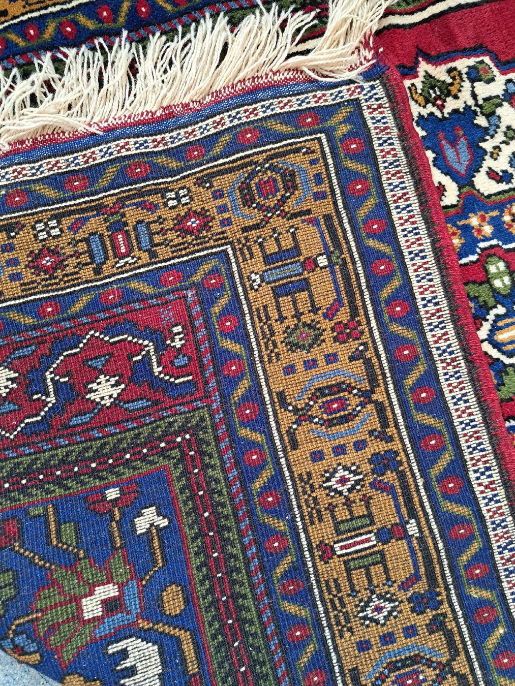 Tapis: Orientteppich, Vintage, – D'occasion à Kölliken par Upcycling-by-Mc-TAM 2