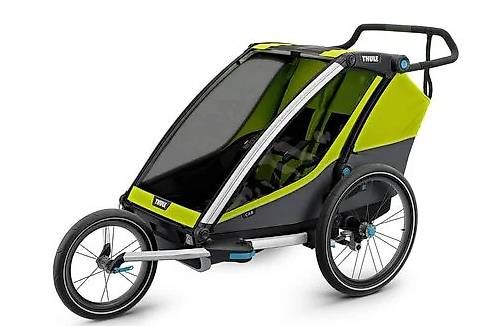 Thule Rimorchi: Thule Chariot Cab 2 + Jogger Set à vendre – Usato da Onex venduto da Andreas.delaloye 2