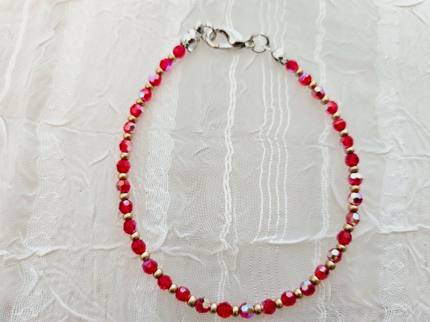 Bracciali & Braccialetti: Armkette aus swarovski perlen – Nuovo (secondo la descrizione) da Dietikon venduto da Eleda 5