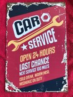 Car Service Garage werbung classic