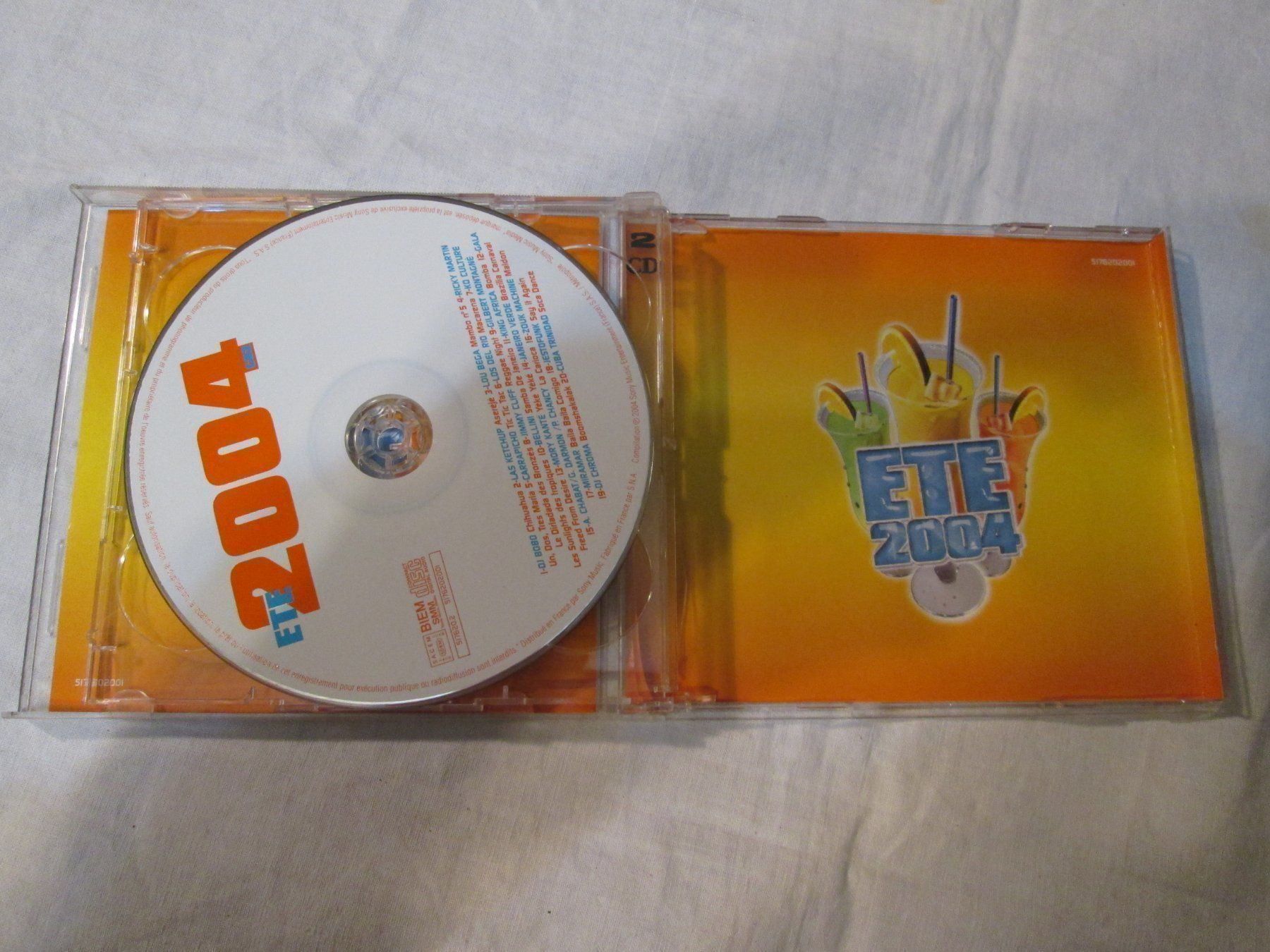 CD: CD ETE 2004 (2 CD) – Usato da la Chaux-de-Fonds venduto da Lampe 2