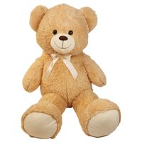 Plüschbär, Kuschelbär Beige 100cm gross