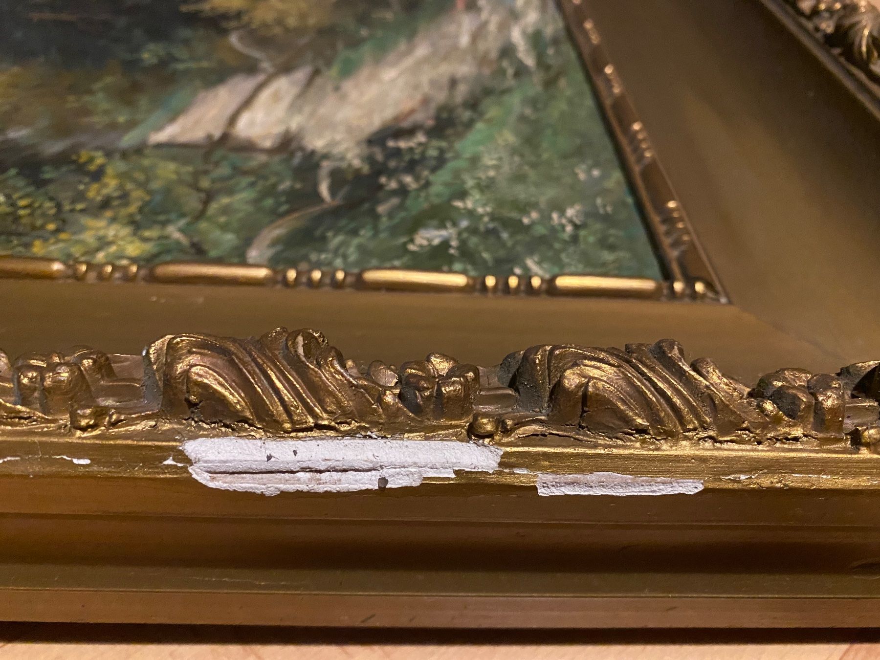 Tableaux: Gemälde Berglandschaft von Lanner – D'occasion à Schönenwerd par Tmani 2