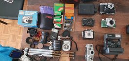 Lot appareils photo et accessoires