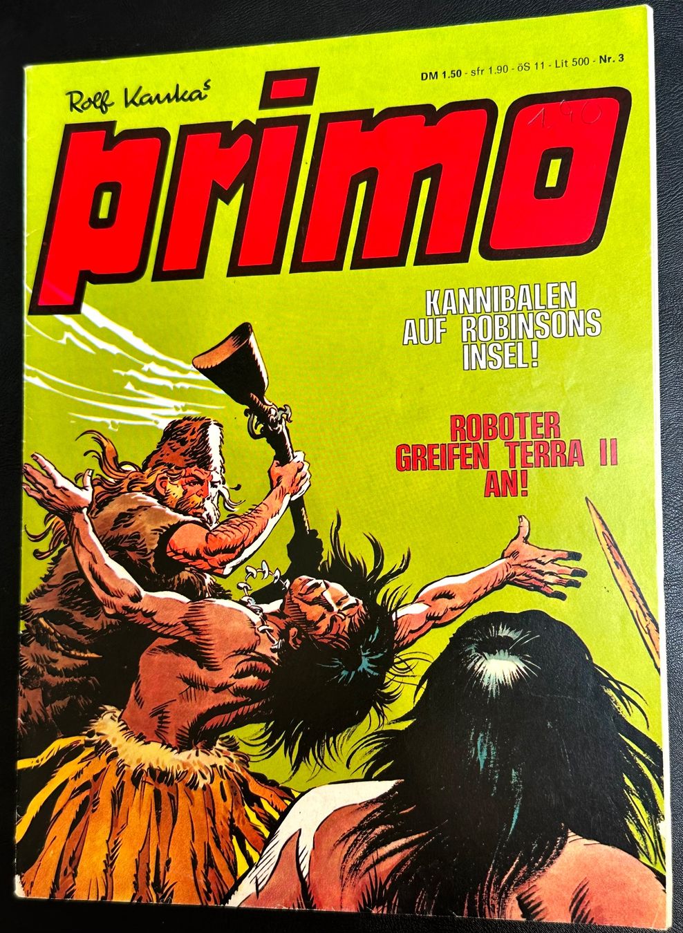 Fumetti: Primo Nr. 3 1974/1973, 100 Comics eingestellt ab 1.- – Usato da Seltisberg venduto da quadartswiss