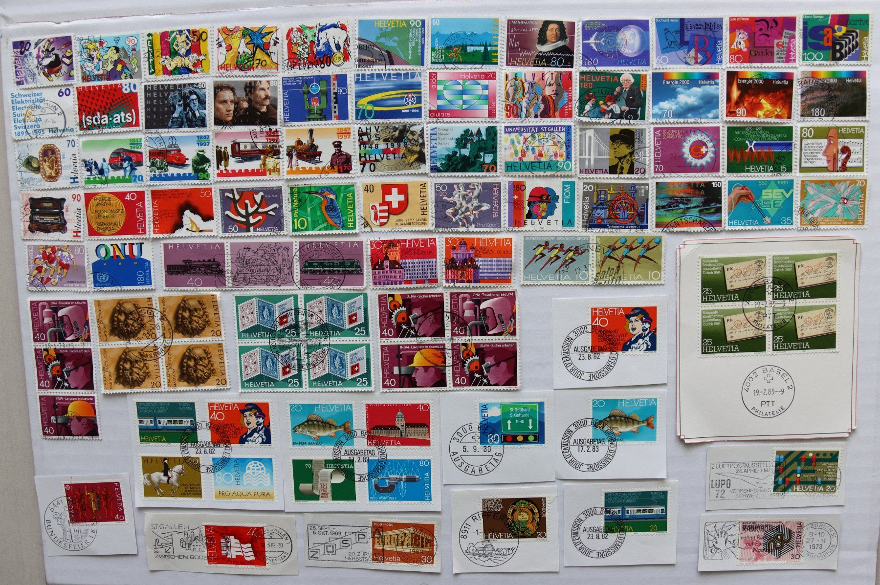 Tutti i francobolli: Briefmarken CH Lot (2) – Usato da Oberentfelden venduto da lakipul 4