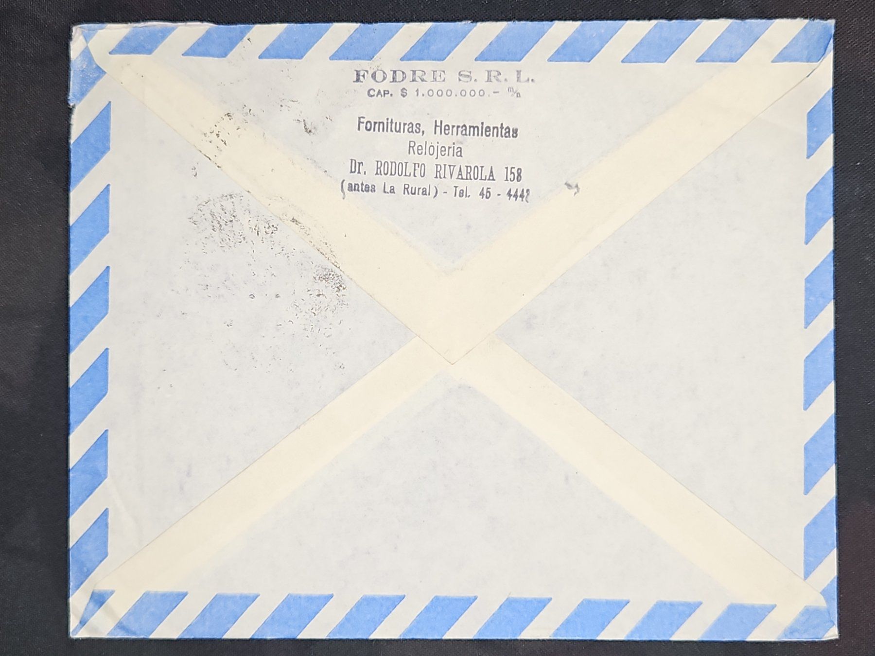 Tutti i francobolli: CL24 Enveloppe + Timbre Argentine 19xx – Usato da Cousset venduto da Patrick_Collections 1
