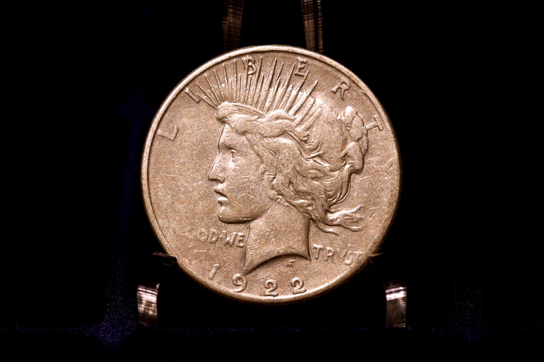 Toutes les monnaies: Silbermünze "Peace Dollar" 1922 – D'occasion à Wetzikon ZH par Scipio80