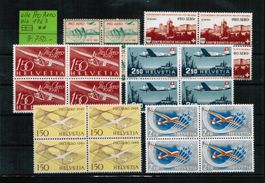 Pro Aero - alle VB bis 1963 ** postfrisch