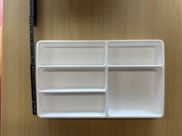 Besteckkasten weiss 5 Fächer 