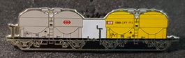 GG452 - Schmid Müller SWISS Made Design Pin SBB Silowagen