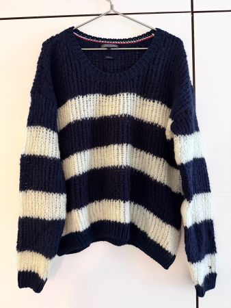 Gestrickter Pullover von Tommy Hilfiger Grösse S