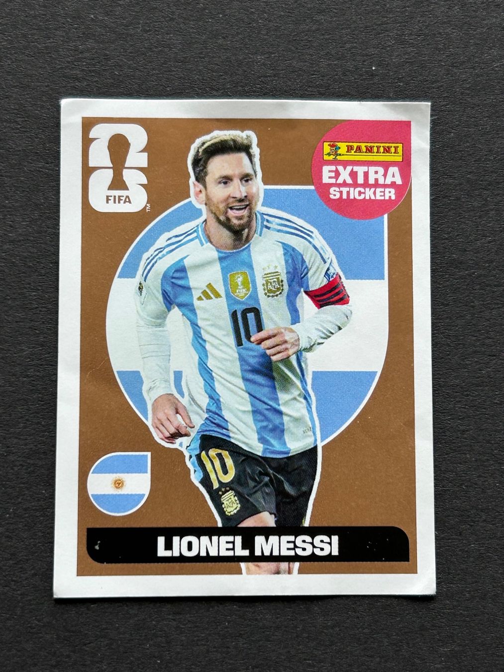 Panini Sammelbilder & Trading cards: Panini WM 2026 - Messi - Extra Sticker Bronze – Neu (gemäss Beschreibung) aus Bern von rog_8j79