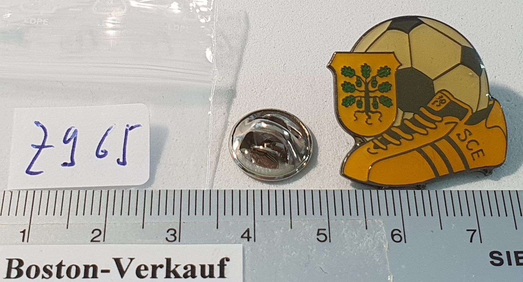 Herrenschuhe: Z965 - Pin Fussball - Schuhe SCE SC Eich – Gebraucht aus Reinach BL von Boston-Verkauf 1