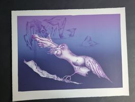 FRIEDEL PEISERT LITHOGRAPHIE SIGNIERT NUMMERIERT