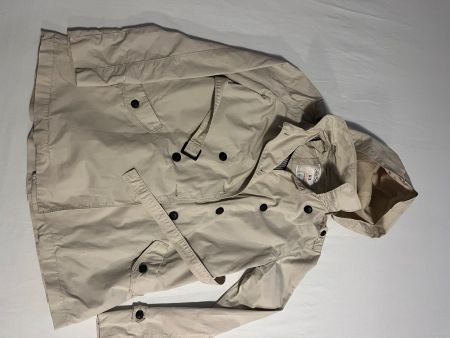Mädchen Jacke mit Kapuze Farbe beige Grösse 158-164