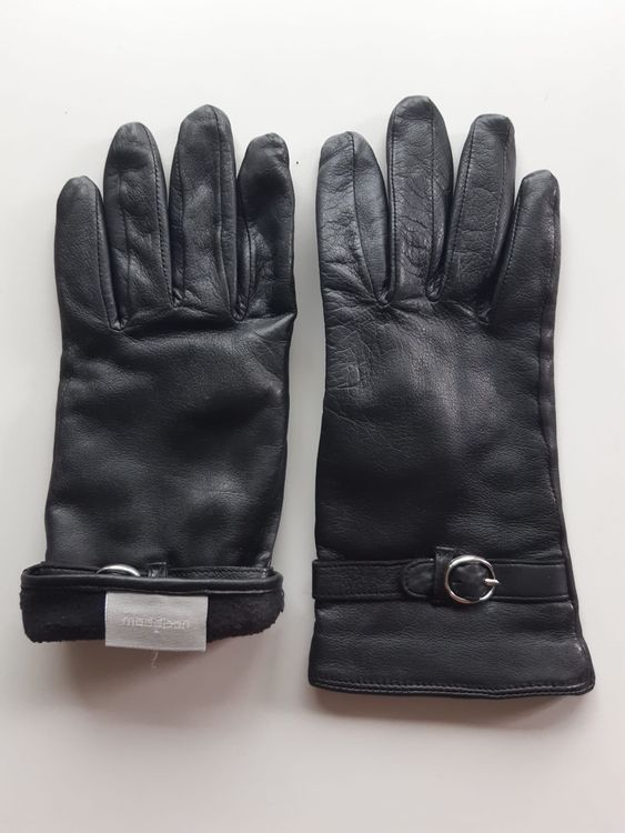 Gants & mitaines : Schwarze Lederhandschuhe Winter – D'occasion à Zürich par Nowstalgia