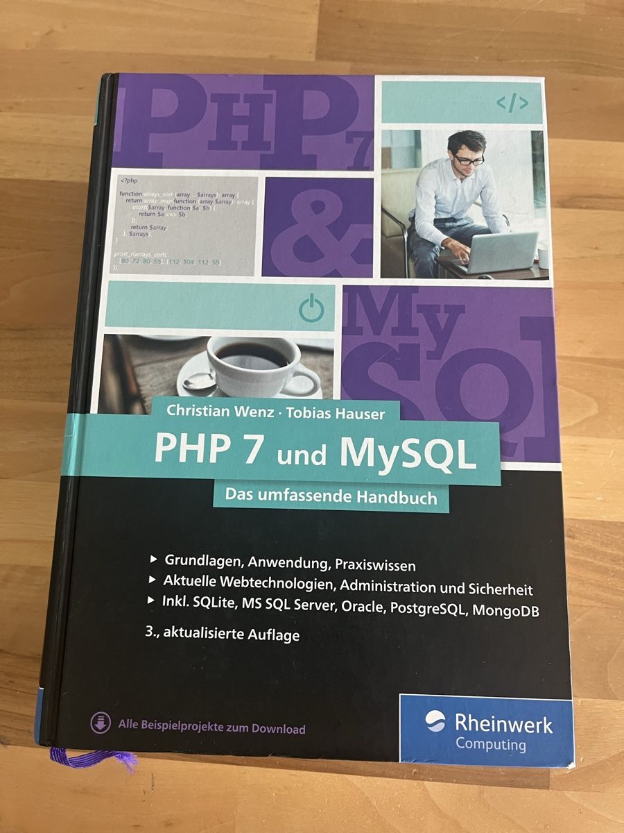 Libri: PHP 7 und MySQL - Das umfassende Handbuch – Nuovo (secondo la descrizione) da Altstätten SG venduto da tan_lzx2