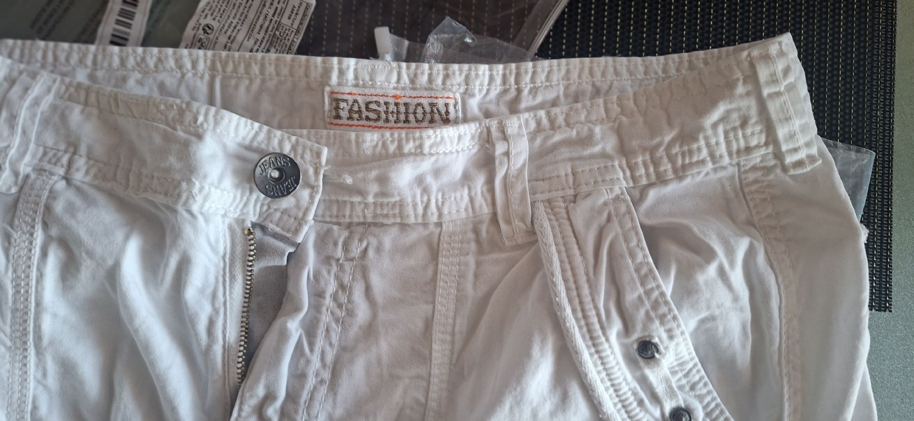 Pantaloni: Weisse Cargo Shorts Herren XL – Nuovo e nell'imballaggio originale da Bern venduto da Stalino 5