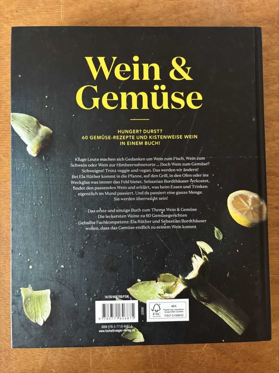 Bücher: Wein & Gemüse – Gebraucht aus Zürich von WWehrle 2