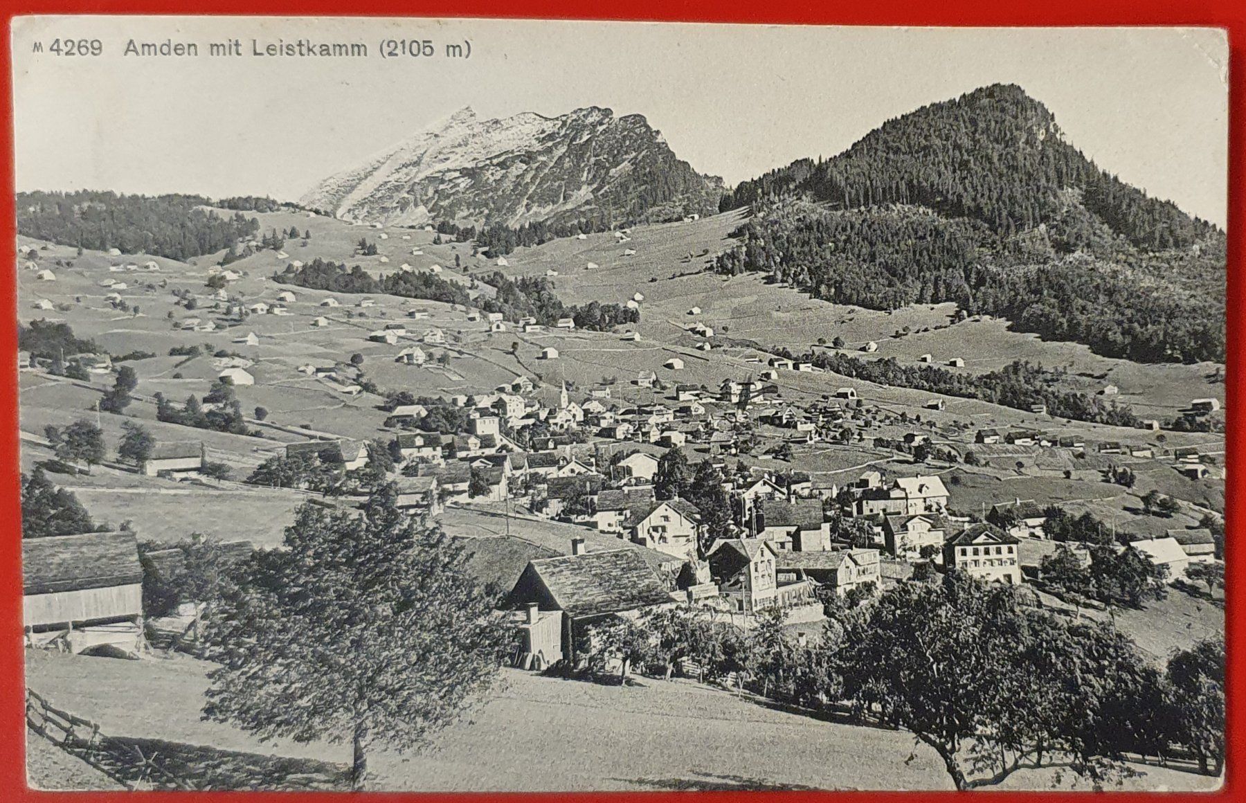 Cartoline postali: Amden 1913 - mit Leistkamm – Usato da Kreuzlingen venduto da Rschweiz1