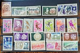 FRANCE timbres neufs ** ~1963-64