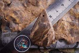 Aragonit Gelocht    Cabochon    –Edelsteinstube Rausverkauf