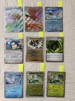 Pokémon Karten Konvolut 18 Stück guter Zustand deutsch