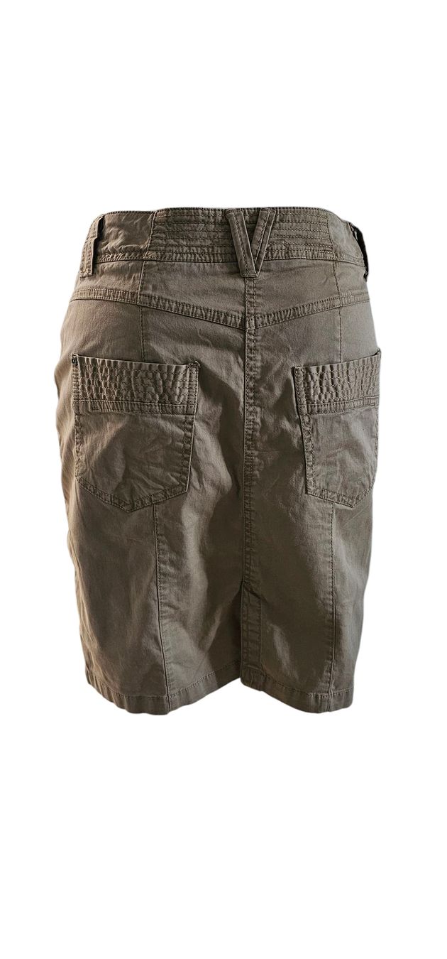 Tom Tailor Gonne: Tom Tailor Minirock, Khaki Gr. 34 – Usato da Langenthal venduto da SecondChanceShop 1