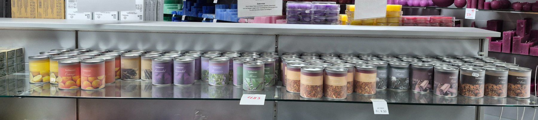 Candele: 483 Posten Duftkerzen aus Liquidation – Nuovo (secondo la descrizione) da Derendingen venduto da Meisterstuecke