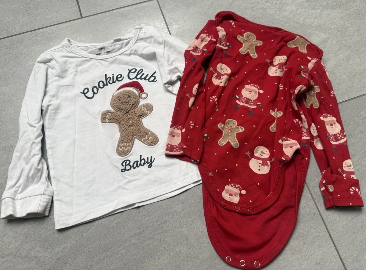 Lotti & Set di vestiti: Weihnachtsset Body Langarm 86 – Nuovo (secondo la descrizione) da Dällikon venduto da RaMona.-