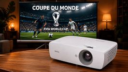 Location vidéo projecteur - match coupe monde FIFA 