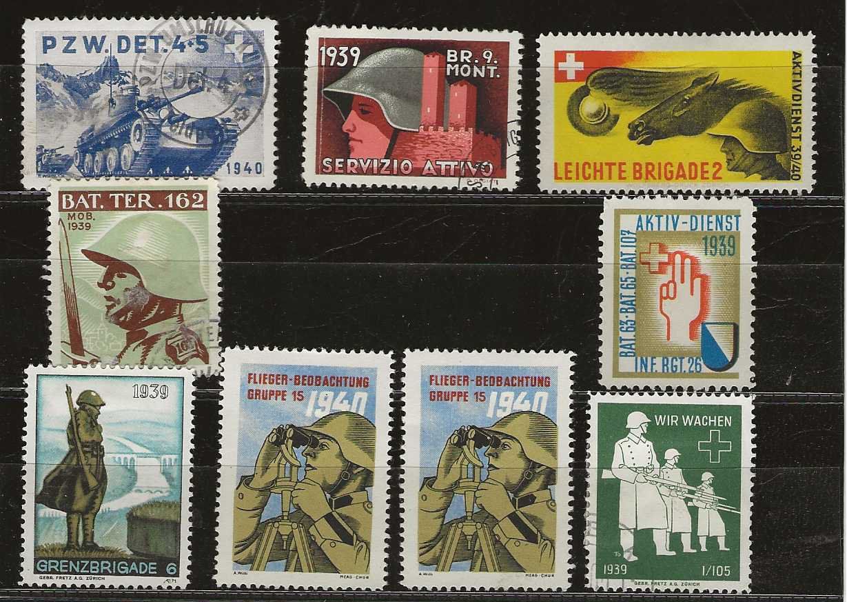 Alle Briefmarken: timbre militaire – Gebraucht aus Sorvilier von carose01