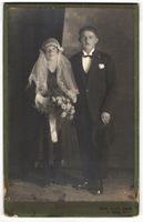 Fotografie Hch. Grau, Zug, Brautpaar im 